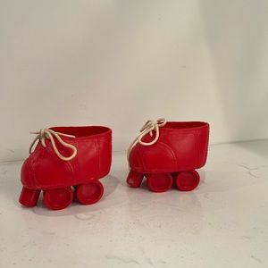 Cabbage Patch Red Vintage Roller Skates | 1980s Coleco CPK Skates